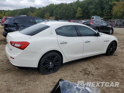 Trzecie zdjęcie samochodu z tyłu: 2014 MASERATI GHIBLI S VIN:ZAM57RTA3E1085942 - miniatura