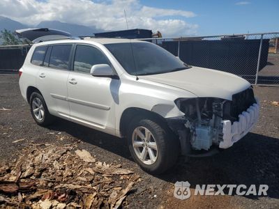 Czwarte zdjęcie samochodu z boku: 2009 TOYOTA HIGHLANDER VIN:JTEES41A692128738 - miniatura