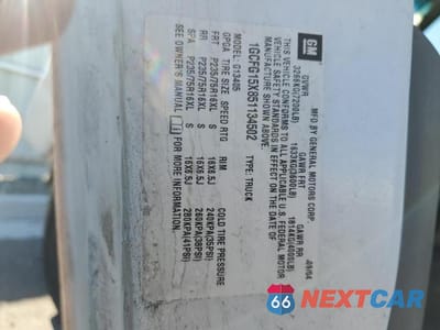Zdjęcie 14 z 14 samochodu: 2005 CHEVROLET EXPRESS G1500 VIN:1GCFG15X851134502 - miniatura