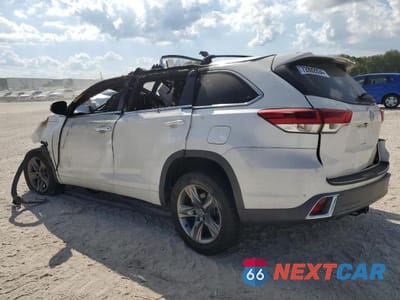 Drugie zdjęcie samochodu z przodu: 2019 TOYOTA HIGHLANDER LIMITED VIN:5TDYZRFH9KS314367 - miniatura