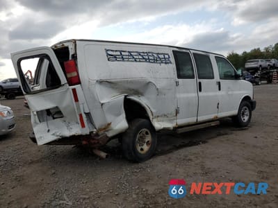 Trzecie zdjęcie samochodu z tyłu: 2013 CHEVROLET EXPRESS G3500 VIN:1GCZGUCG6D1168924 - miniatura