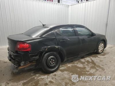 Trzecie zdjęcie samochodu z tyłu: 2012 DODGE AVENGER SE VIN:1C3CDZAB5CN294285 - miniatura