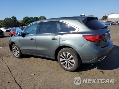 Drugie zdjęcie samochodu z przodu: 2014 ACURA MDX TECHNOLOGY VIN:5FRYD4H4XEB006854 - miniatura