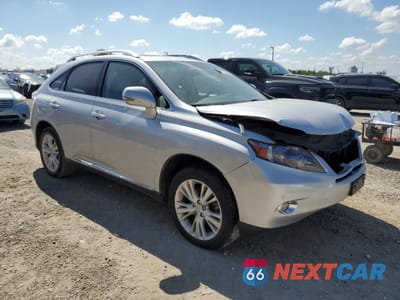 Czwarte zdjęcie samochodu z boku: 2010 LEXUS RX 450H VIN:JTJBC1BA3A2406241 - miniatura