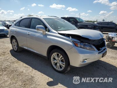 Czwarte zdjęcie samochodu z boku: 2010 LEXUS RX 450H VIN:JTJBC1BA3A2406241 - miniatura