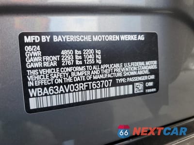 Zdjęcie 14 z 14 samochodu: 2024 BMW 430I GRAN COUPE VIN:WBA63AV03RFT63707 - miniatura