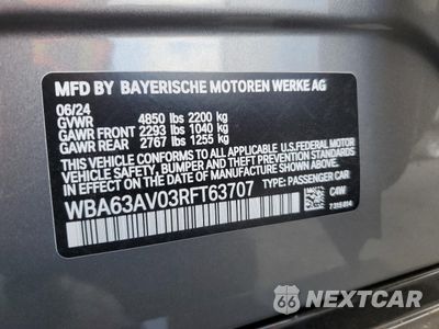 Zdjęcie 14 z 14 samochodu: 2024 BMW 430I GRAN COUPE VIN:WBA63AV03RFT63707 - miniatura
