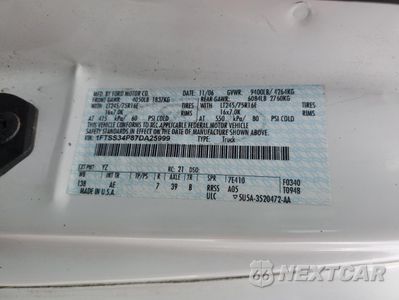 Zdjęcie 12 z 12 samochodu: 2007 FORD ECONOLINE E350 SUPER DUTY VAN VIN:1FTSS34P87DA25999 - miniatura