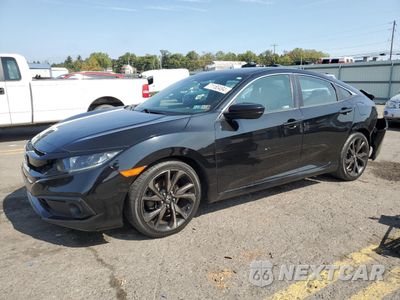 2019 HONDA CIVIC SPORT 2HGFC2F82KH504785 - główne zdjęcie licytacji z USA - miniatura