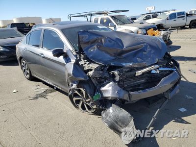Czwarte zdjęcie samochodu z boku: 2017 HONDA ACCORD EXL VIN:1HGCR2F81HA136754 - miniatura