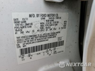 Zdjęcie 14 z 14 samochodu: 2011 FORD EDGE LIMITED VIN:2FMDK3KCXBBB06344 - miniatura