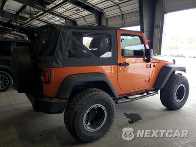 Trzecie zdjęcie samochodu z tyłu: 2011 JEEP WRANGLER SPORT VIN:1J4AA2D13BL501038 - miniatura