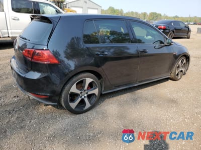 Trzecie zdjęcie samochodu z tyłu: 2016 VOLKSWAGEN GTI S/SE VIN:3VW5T7AU4GM034860 - miniatura