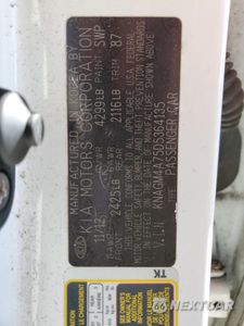 Zdjęcie 12 z 12 samochodu: 2013 KIA OPTIMA LX VIN:KNAGM4A75D5364135 - miniatura