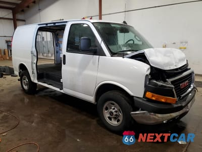 Czwarte zdjęcie samochodu z boku: 2022 GMC SAVANA G2500 VIN:1GTW7AFP2N1216367 - miniatura