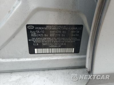 Zdjęcie 15 z 15 samochodu: 2011 HYUNDAI SONATA SE VIN:5NPEC4AC2BH122636 - miniatura