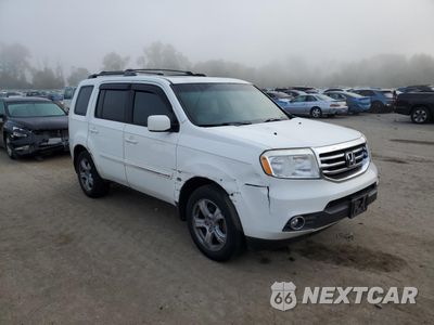 Czwarte zdjęcie samochodu z boku: 2013 HONDA PILOT EXL VIN:5FNYF4H56DB083031 - miniatura