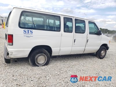 Trzecie zdjęcie samochodu z tyłu: 2003 FORD ECONOLINE E350 SUPER DUTY WAGON VIN:1FBNE31L73HB04643 - miniatura