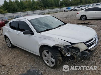 Czwarte zdjęcie samochodu z boku: 2013 DODGE AVENGER SE VIN:1C3CDZAB8DN591858 - miniatura