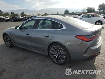 Drugie zdjęcie samochodu z przodu: 2024 BMW 430I GRAN COUPE VIN:WBA63AV03RFT63707 - miniatura