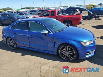 Czwarte zdjęcie samochodu z boku: 2015 AUDI S3 PRESTIGE VIN:WAUFFGFF2F1056258 - miniatura