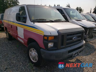 Czwarte zdjęcie samochodu z boku: 2008 FORD ECONOLINE E350 SUPER DUTY VAN VIN:1FTSE34L78DA68848 - miniatura