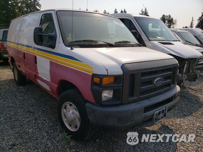 Czwarte zdjęcie samochodu z boku: 2008 FORD ECONOLINE E350 SUPER DUTY VAN VIN:1FTSE34L78DA68848 - miniatura