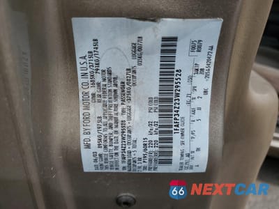 Zdjęcie 12 z 12 samochodu: 2003 FORD FOCUS SE COMFORT VIN:1FAFP34Z23W295528 - miniatura