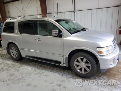 Czwarte zdjęcie samochodu z boku: 2004 INFINITI QX56 VIN:5N3AA08A24N802043 - miniatura