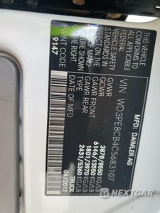 Zdjęcie 12 z 12 samochodu: 2012 MERCEDES-BENZ SPRINTER 2500 VIN:WD3PE8CB4C5683107 - miniatura