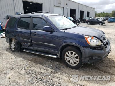 Czwarte zdjęcie samochodu z boku: 2006 HONDA CR-V EX VIN:SHSRD78896U424195 - miniatura