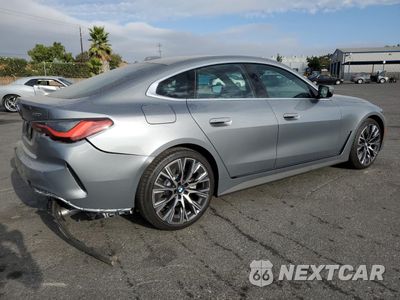 Trzecie zdjęcie samochodu z tyłu: 2024 BMW 430I GRAN COUPE VIN:WBA63AV03RFT63707 - miniatura