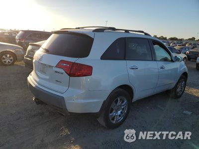 Trzecie zdjęcie samochodu z tyłu: 2009 ACURA MDX TECHNOLOGY VIN:2HNYD28479H506938 - miniatura