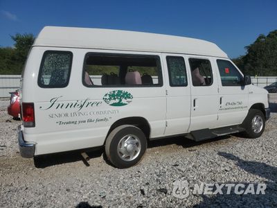 Trzecie zdjęcie samochodu z tyłu: 2014 FORD ECONOLINE E150 VAN VIN:1FTNS1EW4EDA59524 - miniatura