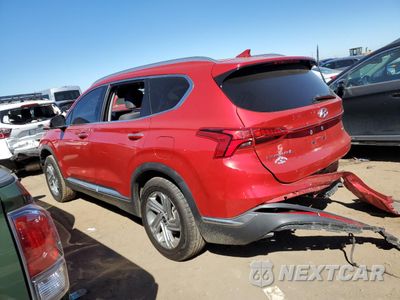 Drugie zdjęcie samochodu z przodu: 2021 HYUNDAI SANTA FE SEL VIN:5NMS6DAJ7MH321903 - miniatura