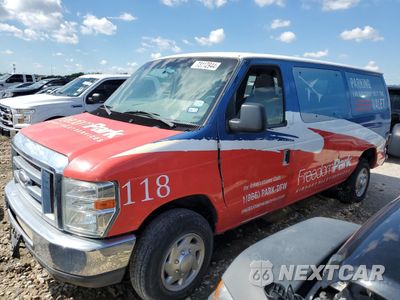 2014 FORD ECONOLINE E350 SUPER DUTY WAGON 1FBNE3BL8EDA50469 - główne zdjęcie licytacji z USA - miniatura