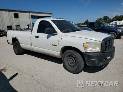 Czwarte zdjęcie samochodu z boku: 2008 DODGE RAM 1500 ST VIN:1D7HA16K38J191438 - miniatura