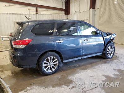Trzecie zdjęcie samochodu z tyłu: 2013 NISSAN PATHFINDER S VIN:5N1AR2MM9DC656474 - miniatura