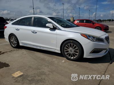 Czwarte zdjęcie samochodu z boku: 2015 HYUNDAI SONATA SPORT VIN:5NPE34AF5FH089776 - miniatura