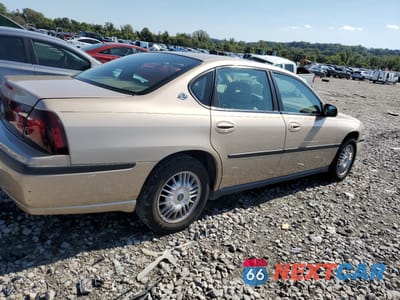Trzecie zdjęcie samochodu z tyłu: 2000 CHEVROLET IMPALA VIN:2G1WF55K9Y9174613 - miniatura
