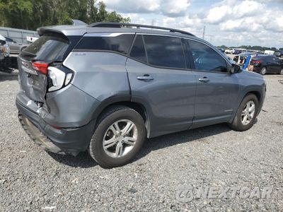 Trzecie zdjęcie samochodu z tyłu: 2018 GMC TERRAIN SLE VIN:3GKALMEV5JL319264 - miniatura