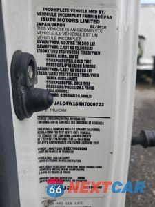 Zdjęcie 13 z 13 samochodu: 2017 ISUZU NPR HD VIN:JALC4W164H7000723 - miniatura