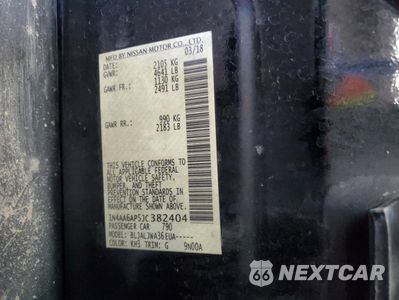 Zdjęcie 12 z 12 samochodu: 2018 NISSAN MAXIMA 3.5S VIN:1N4AA6AP5JC382404 - miniatura