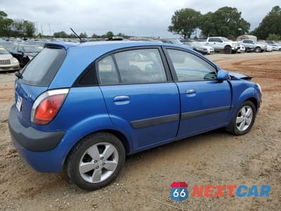 Trzecie zdjęcie samochodu z tyłu: 2007 KIA RIO 5 SX VIN:KNADE163876280345 - miniatura