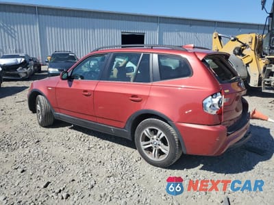 Drugie zdjęcie samochodu z przodu: 2006 BMW X3 3.0I VIN:WBXPA93406WG85367 - miniatura