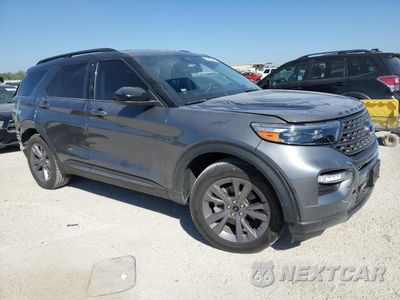 Czwarte zdjęcie samochodu z boku: 2022 FORD EXPLORER XLT VIN:1FMSK7DH1NGC31852 - miniatura