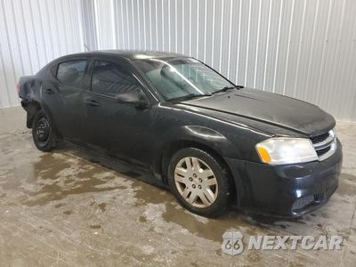 Czwarte zdjęcie samochodu z boku: 2012 DODGE AVENGER SE VIN:1C3CDZAB5CN294285 - miniatura