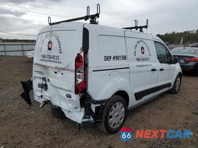Trzecie zdjęcie samochodu z tyłu: 2023 FORD TRANSIT CONNECT XL VIN:NM0LS7S2XP1564853 - miniatura