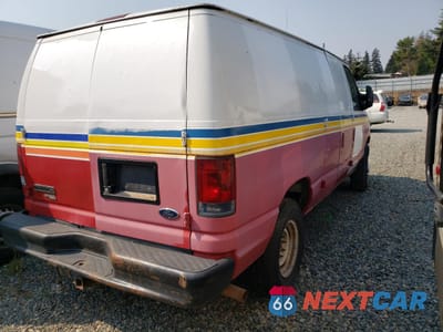 Trzecie zdjęcie samochodu z tyłu: 2008 FORD ECONOLINE E350 SUPER DUTY VAN VIN:1FTSE34L78DA68848 - miniatura