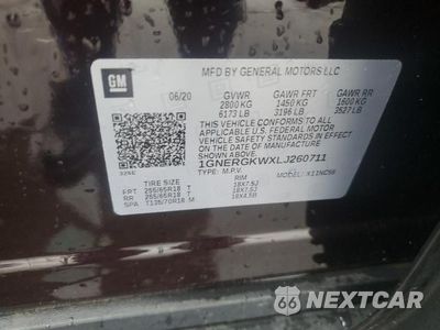 Zdjęcie 13 z 13 samochodu: 2020 CHEVROLET TRAVERSE LT VIN:1GNERGKWXLJ260711 - miniatura